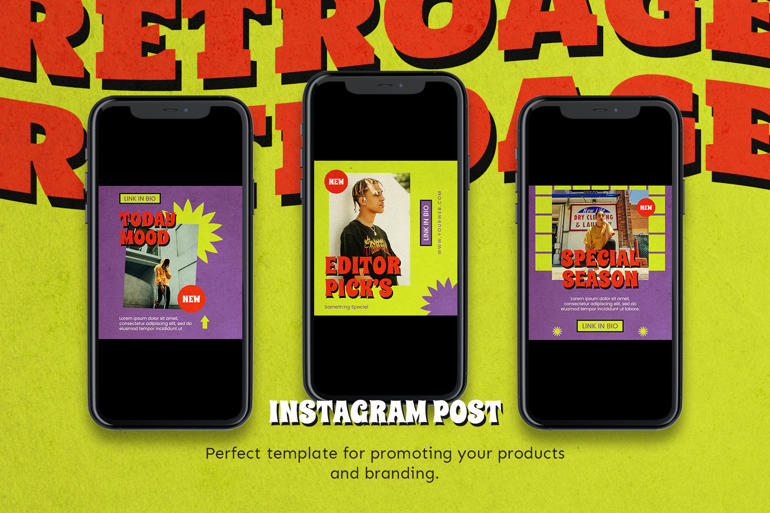 Resized Instagram Template Resized Instagram Template