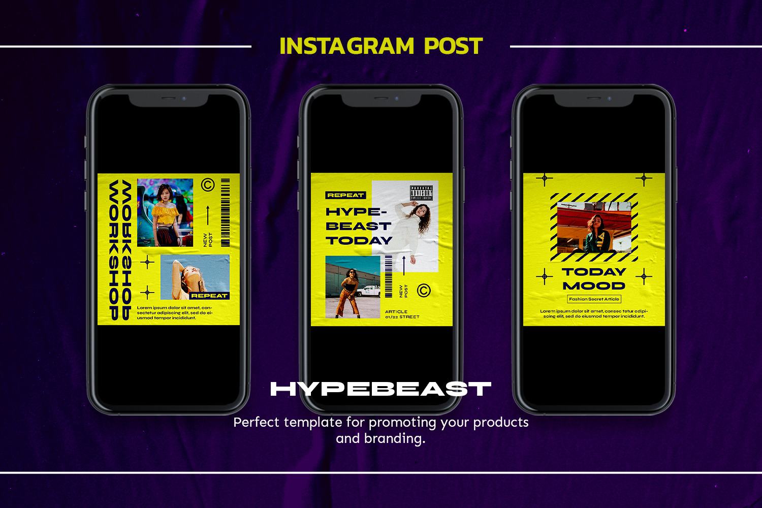 Hirresy Instagram Template Hirresy Instagram Template