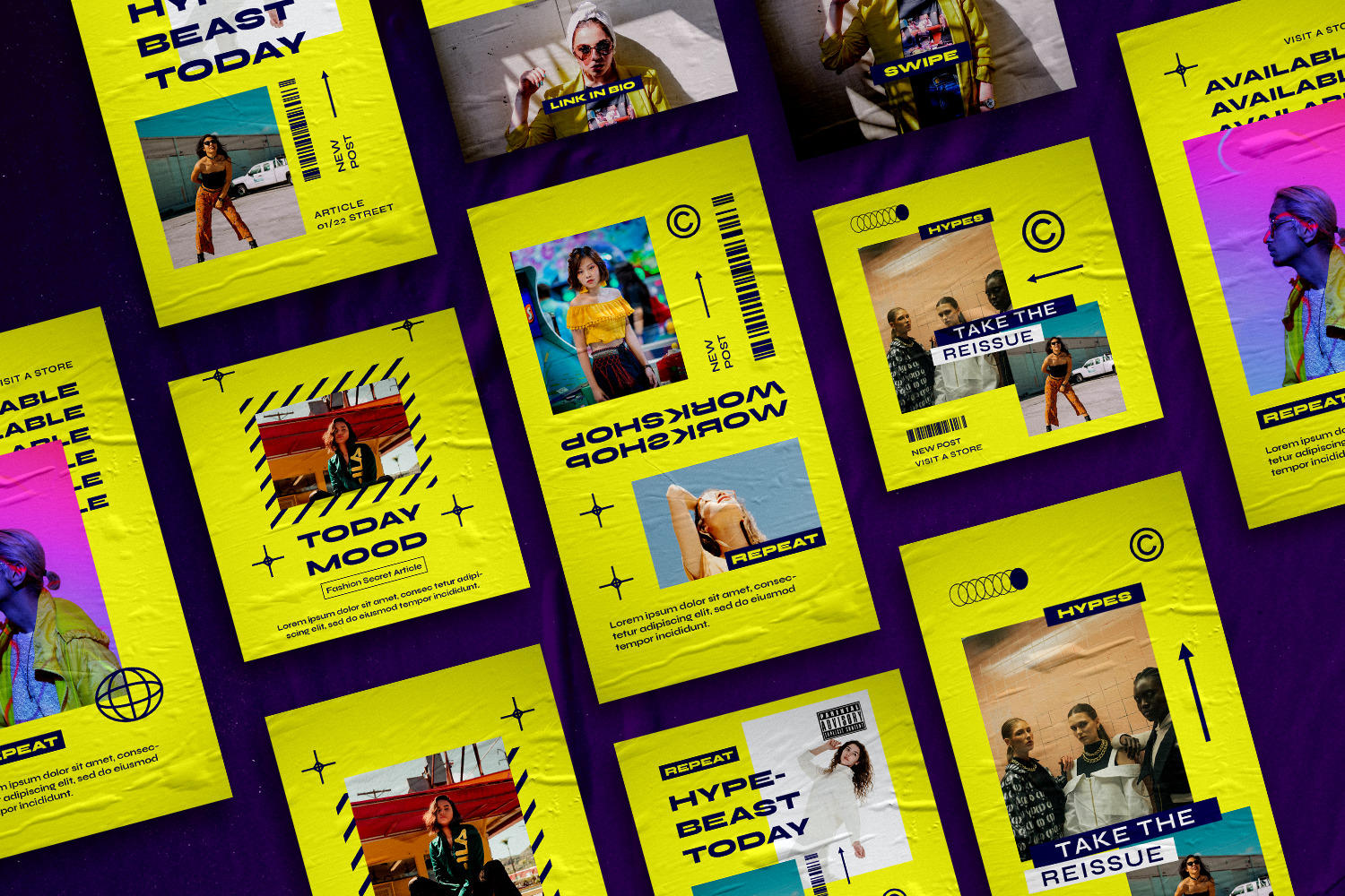 Hirresy Instagram Template Hirresy Instagram Template