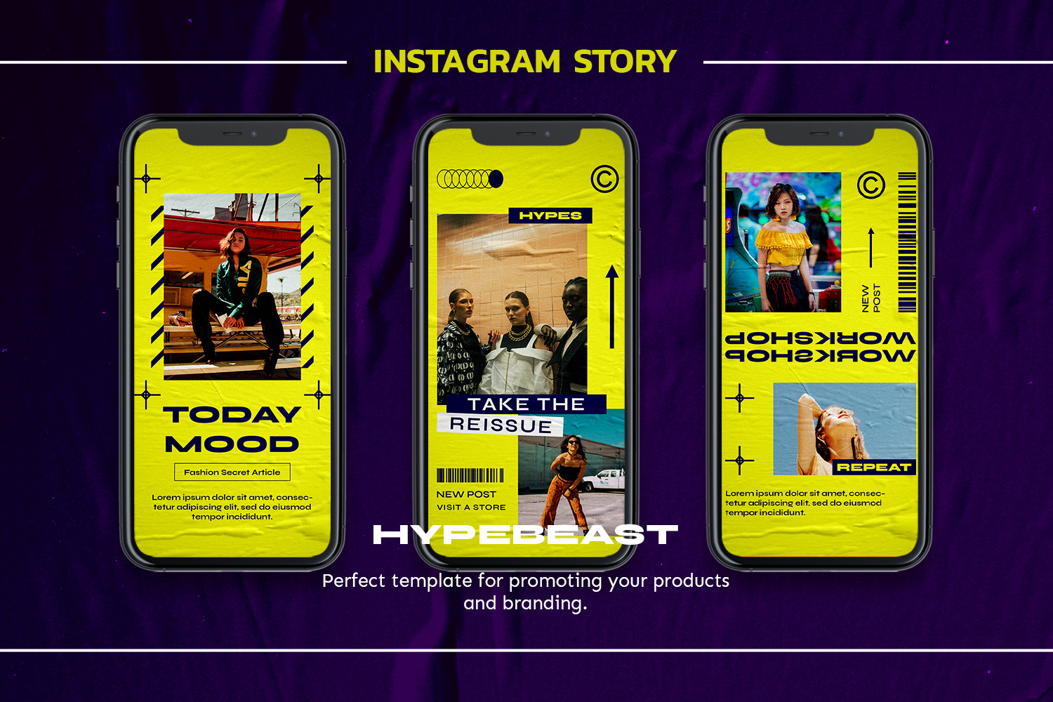 Hirresy Instagram Template Hirresy Instagram Template