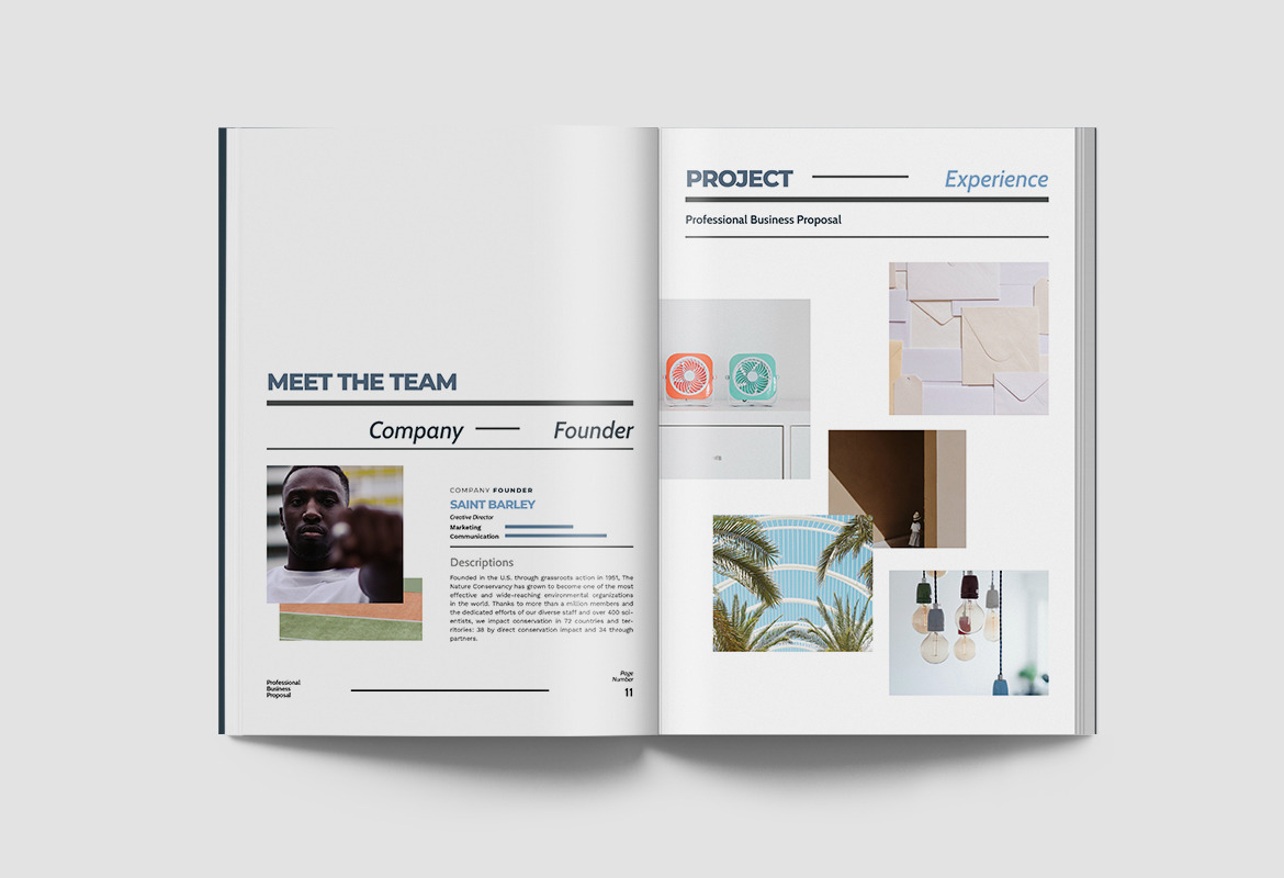 Square Business Proposal Indesign Square Business Proposal Indesign