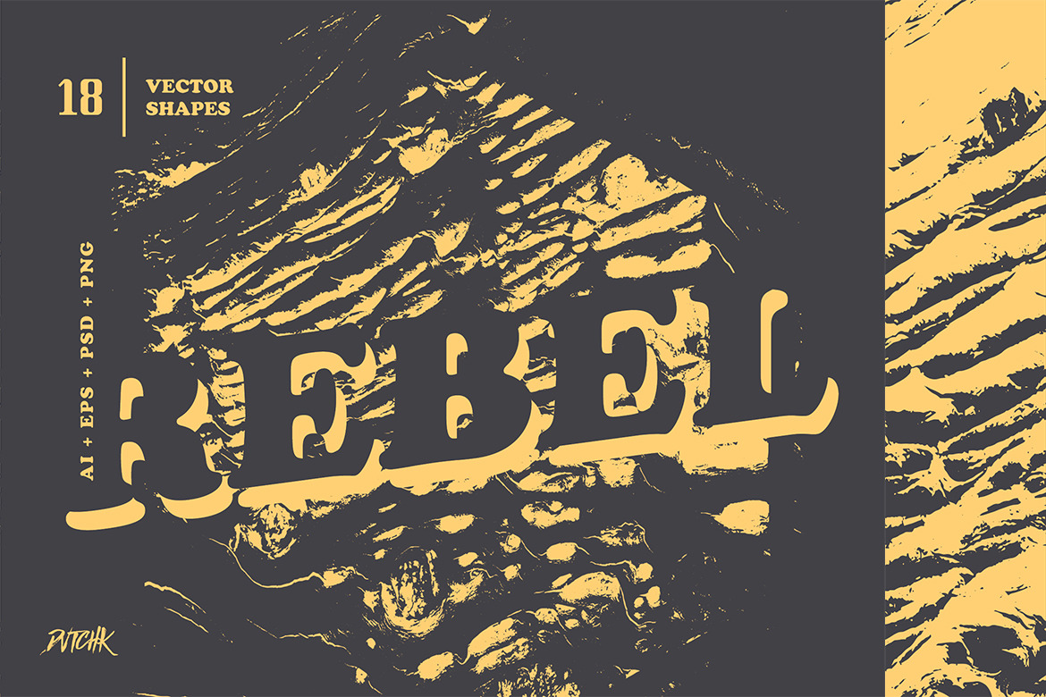 Rebel | Geometric Grunge Shapes Rebel | Geometric Grunge Shapes