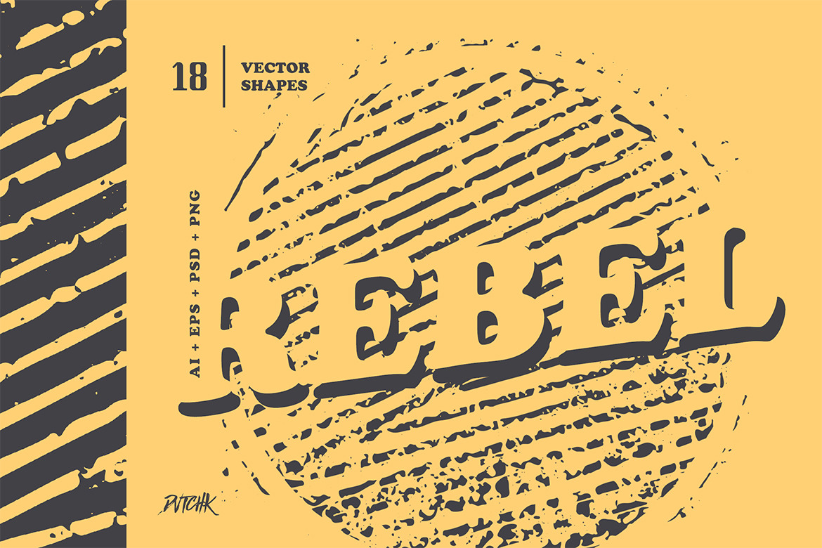 Rebel | Geometric Grunge Shapes Rebel | Geometric Grunge Shapes