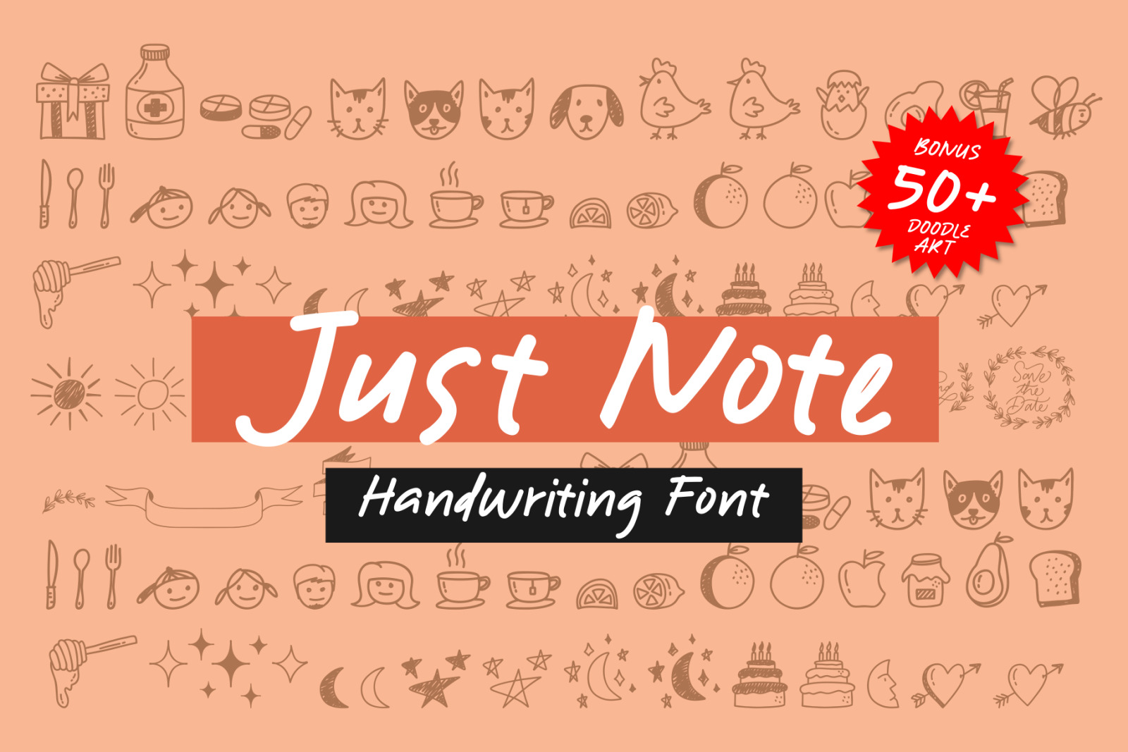 Just Note - Font and Doodle Just Note - Font and Doodle
