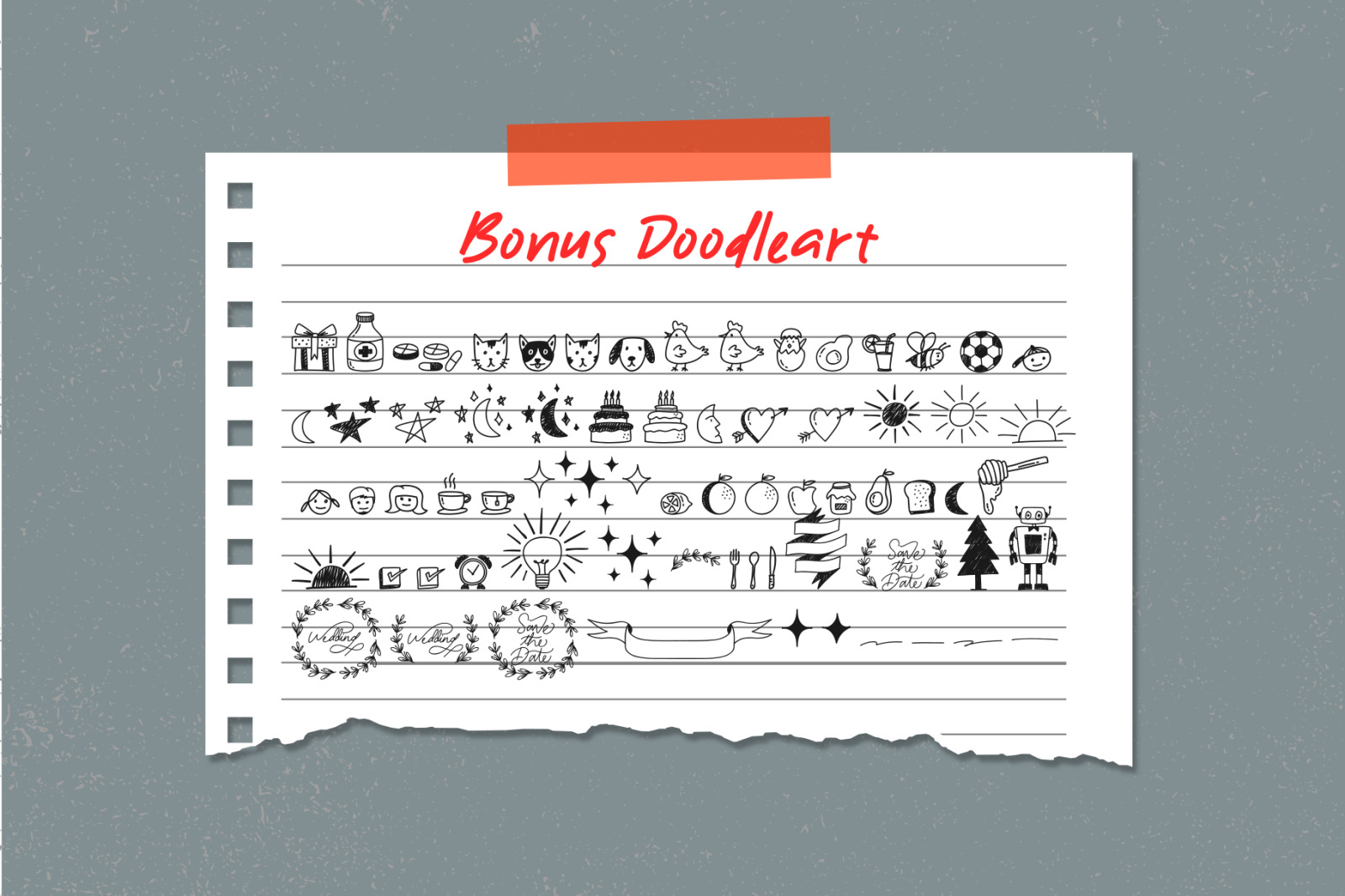 Just Note - Font and Doodle Just Note - Font and Doodle