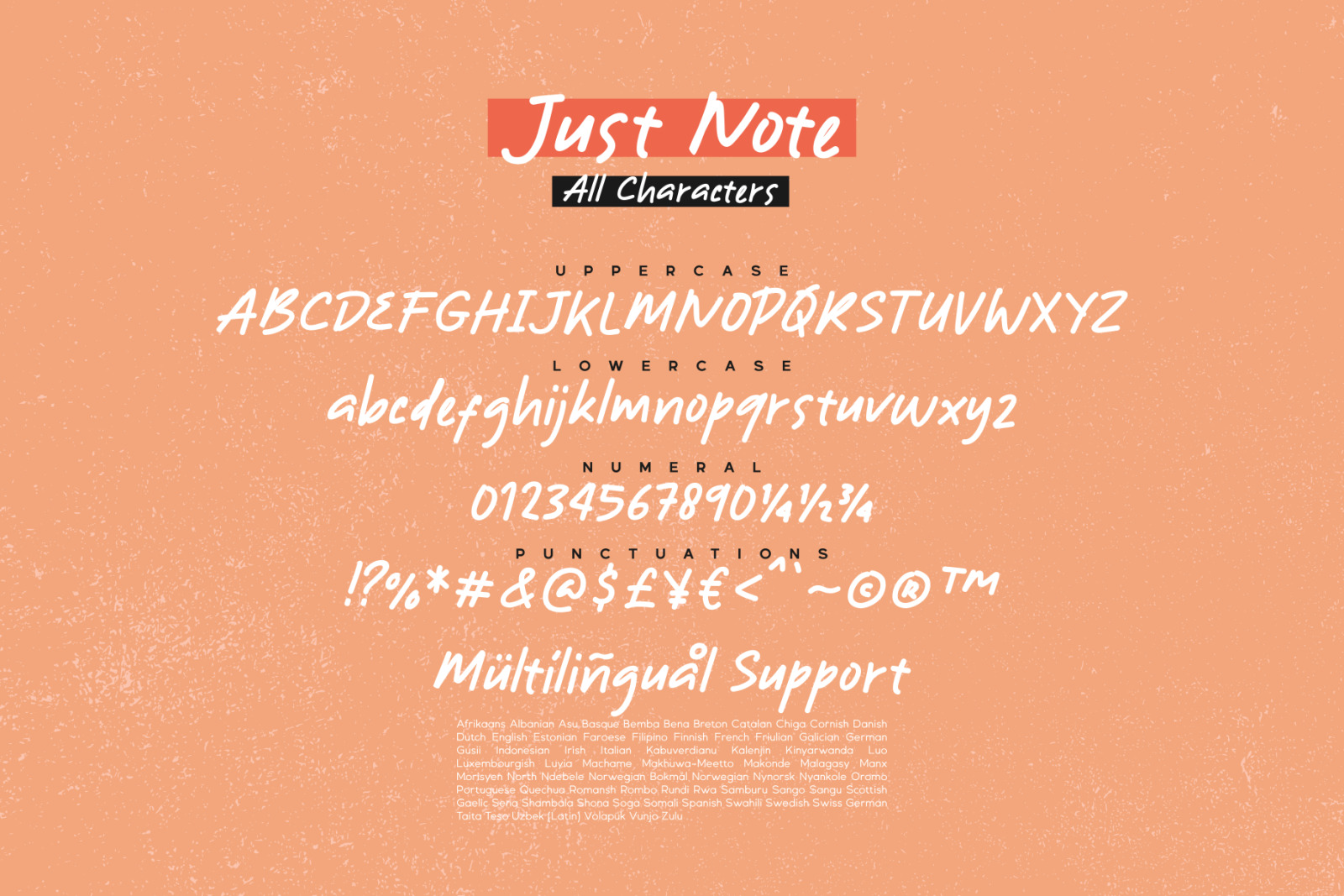 Just Note - Font and Doodle Just Note - Font and Doodle