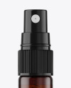 Amber Spray Bottle Mockup