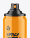 Glossy Spray Bottle Mockup