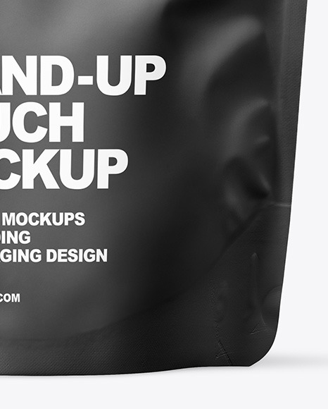 Matte Stand-up Pouch Mockup