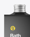 Glossy Bottle w/ Glossy Label Mockup