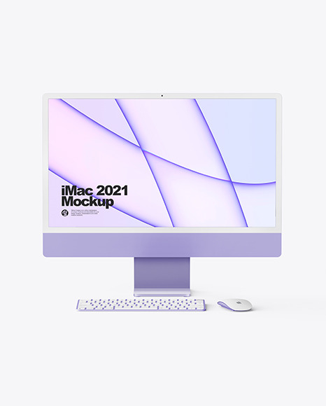 iMac 24” Mockup