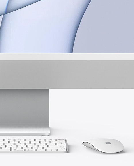 iMac 24” Mockup