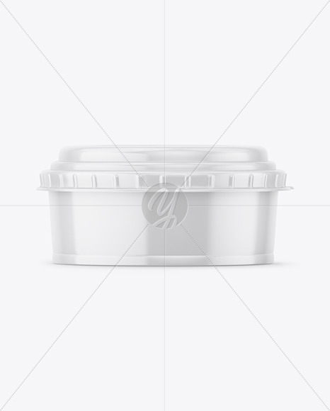 Glossy Plastic Container