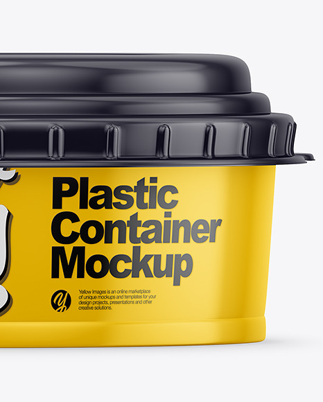 Glossy Plastic Container