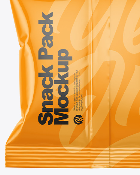 Glossy Snack Pack Mockup