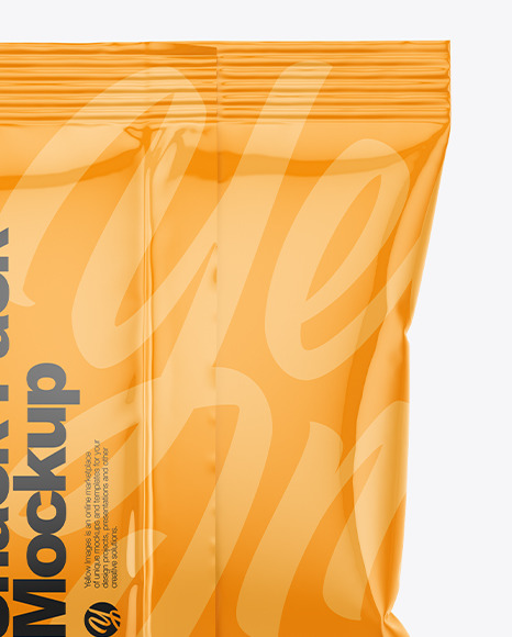 Glossy Snack Pack Mockup