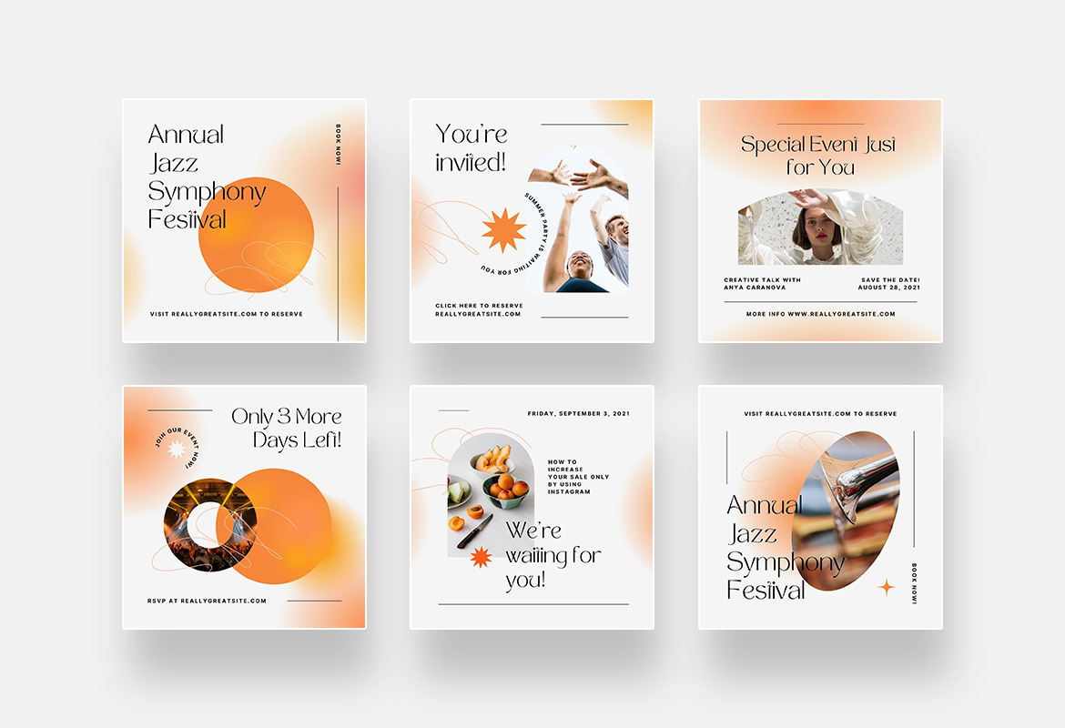 Gradient Events Instagram Canva Gradient Events Instagram Canva