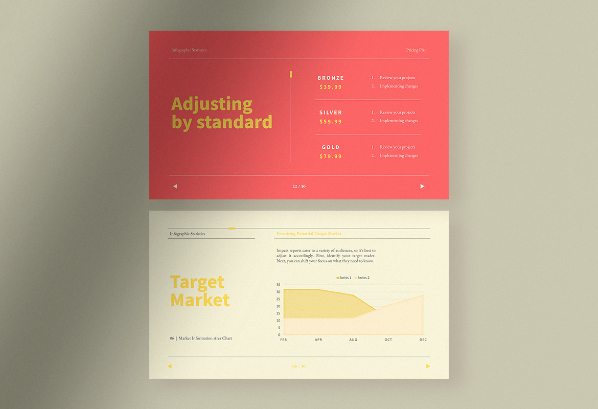 Colorful Infographic Statistics PPT