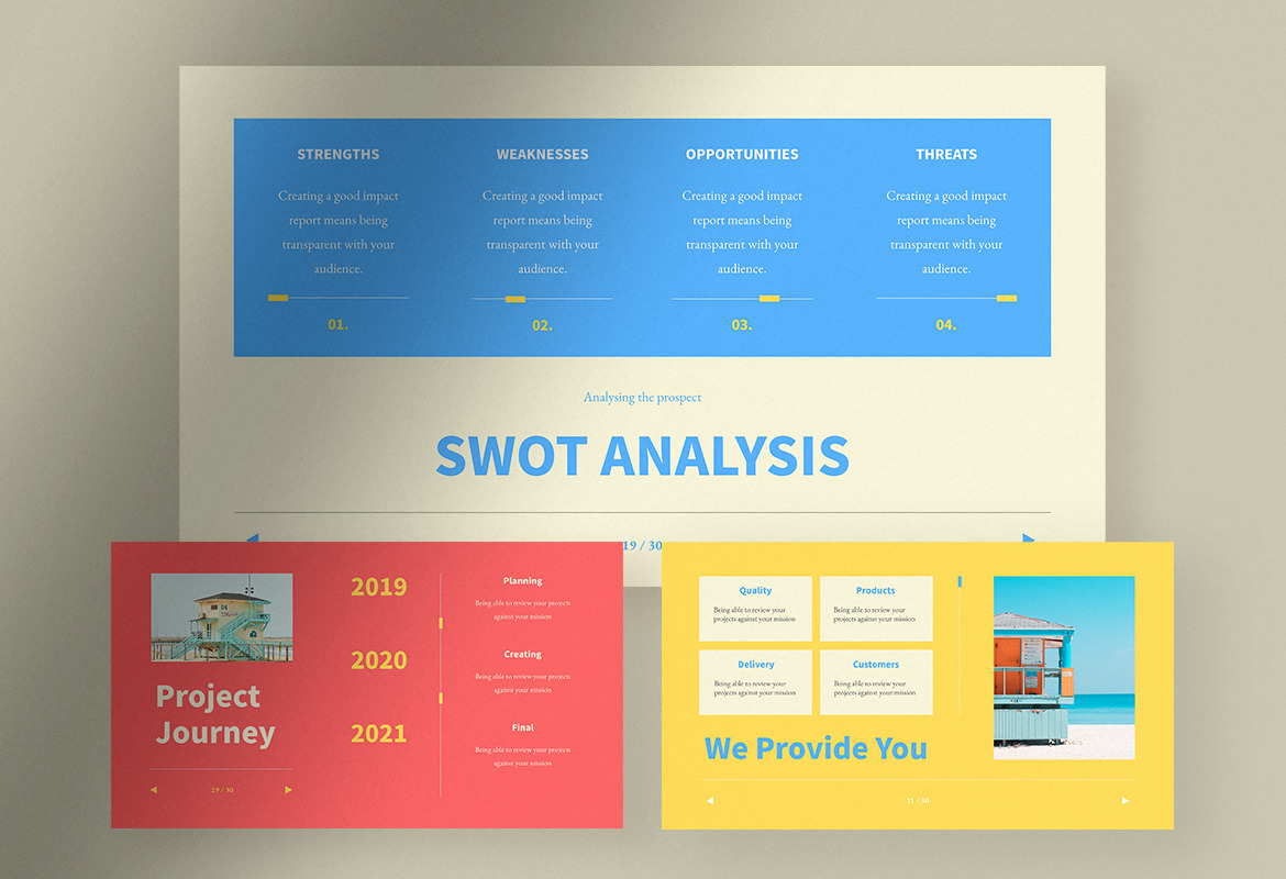 Colorful Infographic Statistics PPT