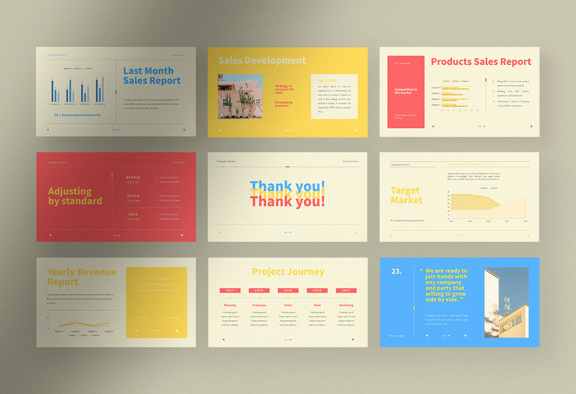 Colorful Infographic Statistics PPT Colorful Infographic Statistics PPT