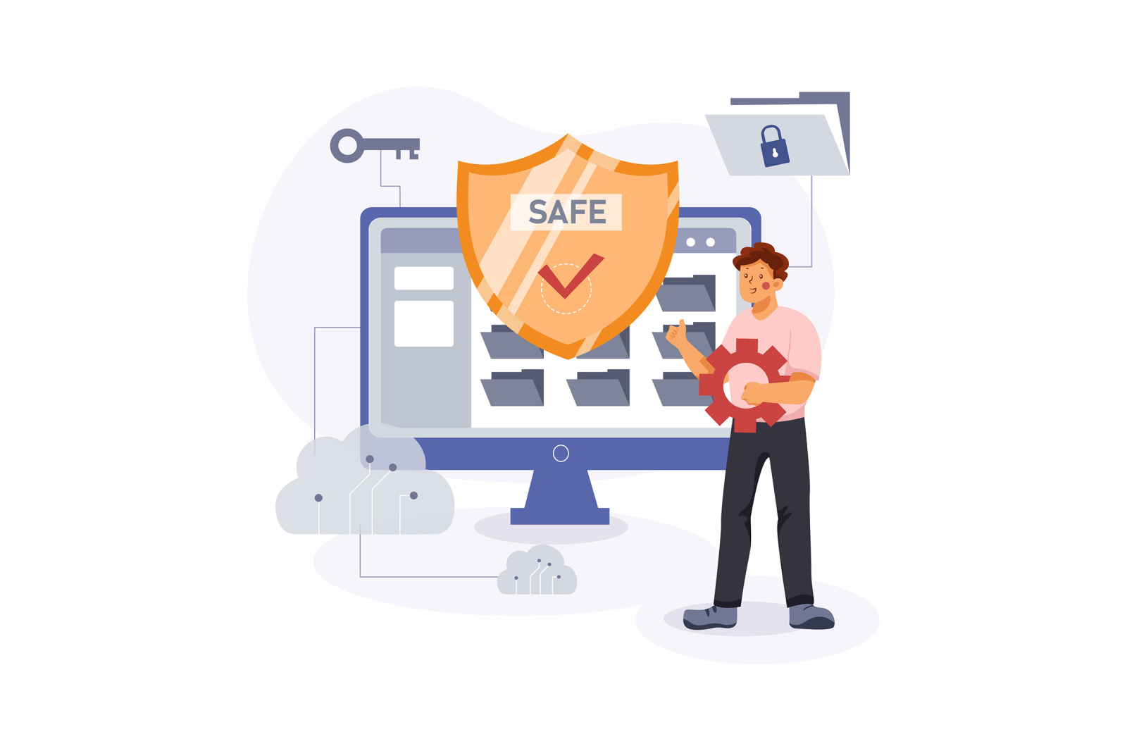 M300_ Cyber Security Illustrations M300_ Cyber Security Illustrations
