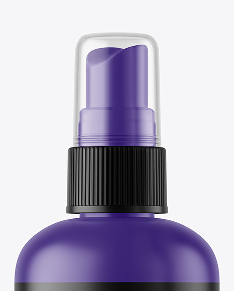 Matte Cosmetic Spray Bottle Mockup