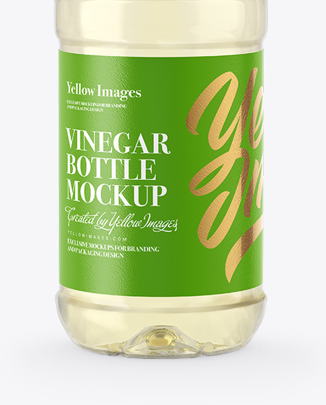 Vinegar Bottle Mockup