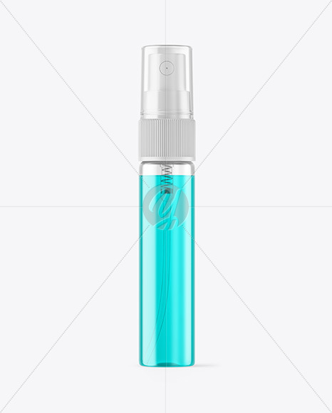 Color Liquid Spray Bottle Mockup