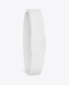 Textile Fabric Wristband Mockup