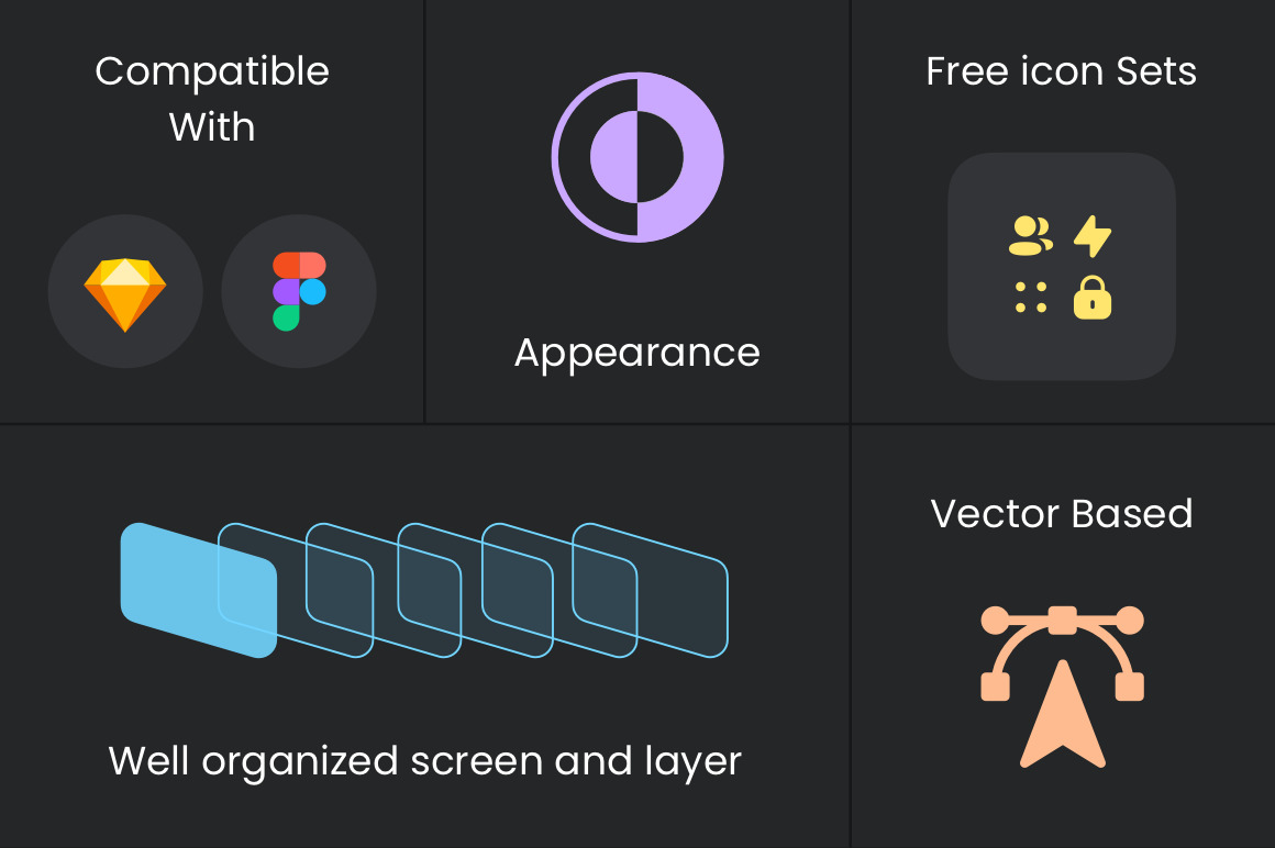 Vault app UI Kit