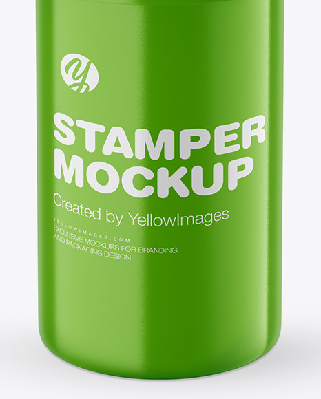 Glossy Stamper Mockup