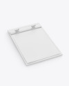 Plastic Menu Board Mockup