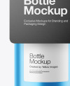 Metallic Bottle w/ Glossy Label Mockup