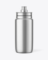 Metallic Sport Bottle Mockup