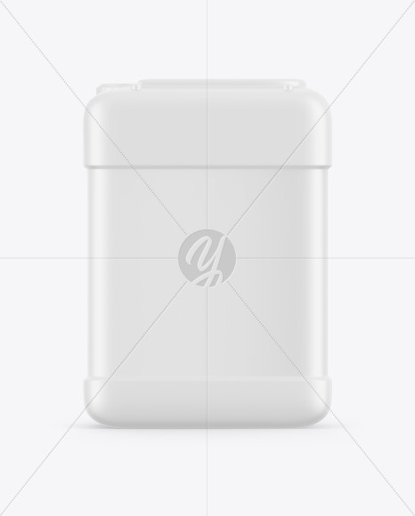 Plastic Jerry Can Mockup