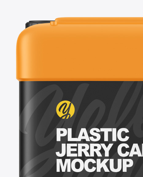 Plastic Jerry Can Mockup