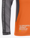 Long Sleeve Raglan Jersey Mockup