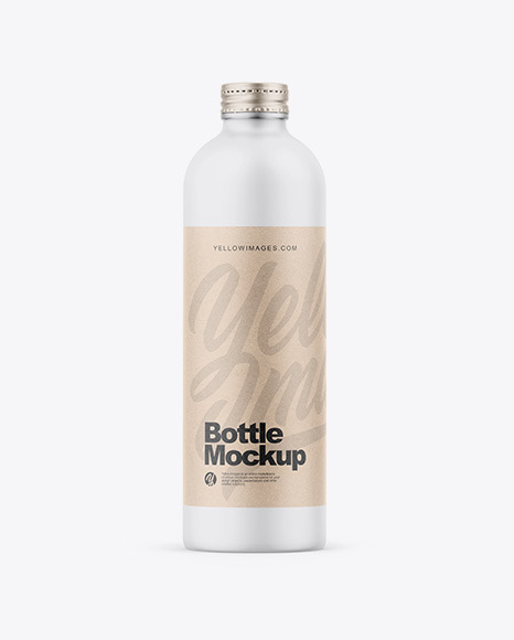 Matte Bottle Mockup