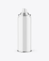 Glossy Spray Bottle Mockup