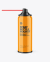 Glossy Spray Bottle Mockup