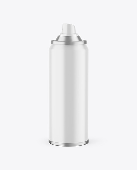 Matte Spray Bottle Mockup