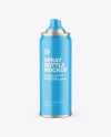 Matte Spray Bottle Mockup