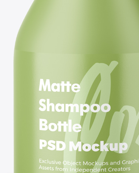 Shampoo Bottle Mockup