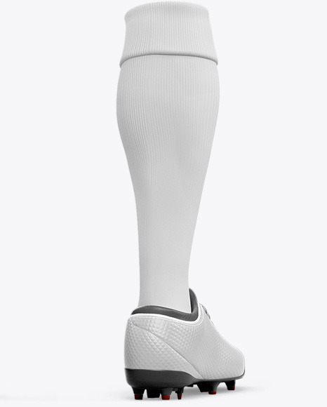 Football Kit Long Sleeve Mockup – Back View