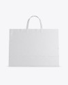 Paper Shopping Bag Mockup - Front View