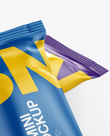 Two Matte Snack Bar Mockup