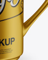 Metallic Mug Mockup Metallic Mug Mockup