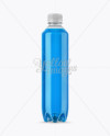 Clear PET Bottle With Soft Drink Mockup