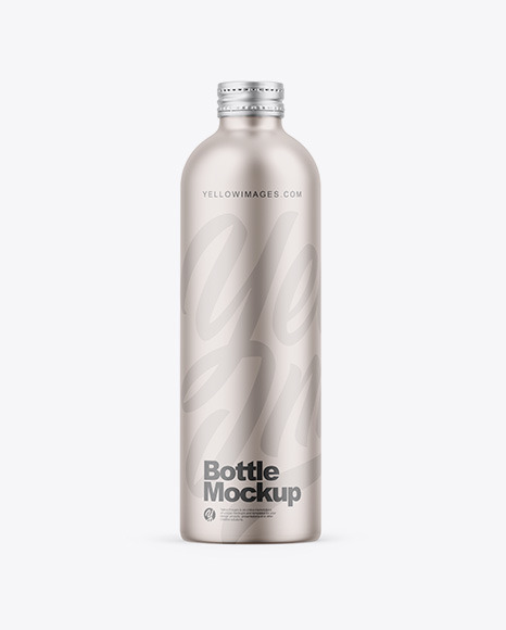 Matte Metallic Bottle Mockup - Matte+Metallic+Bottle+Mockup+Yellow+Author