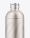 Matte Metallic Bottle Mockup